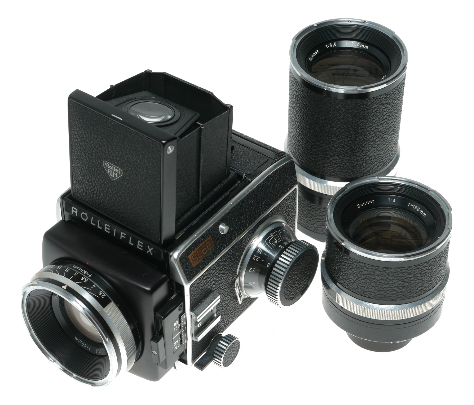 Rollei SL66 Medium Format Camera with Carl Zeiss Planar 80mm f/2.8 Lens - View 11