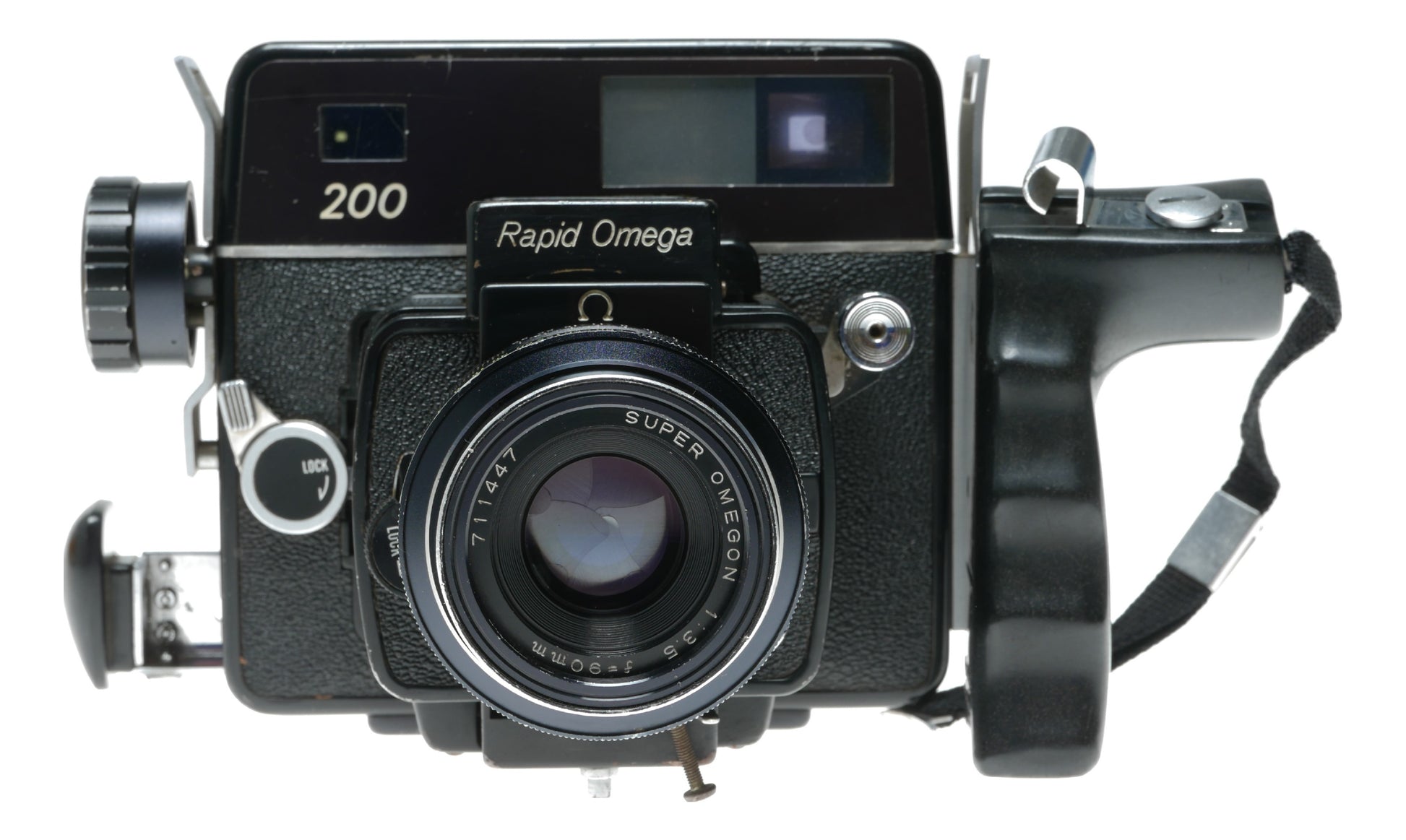 Konica Rapid Omega 200 Vintage Film Camera with Super Omegatron 58mm f/3.5 Lens