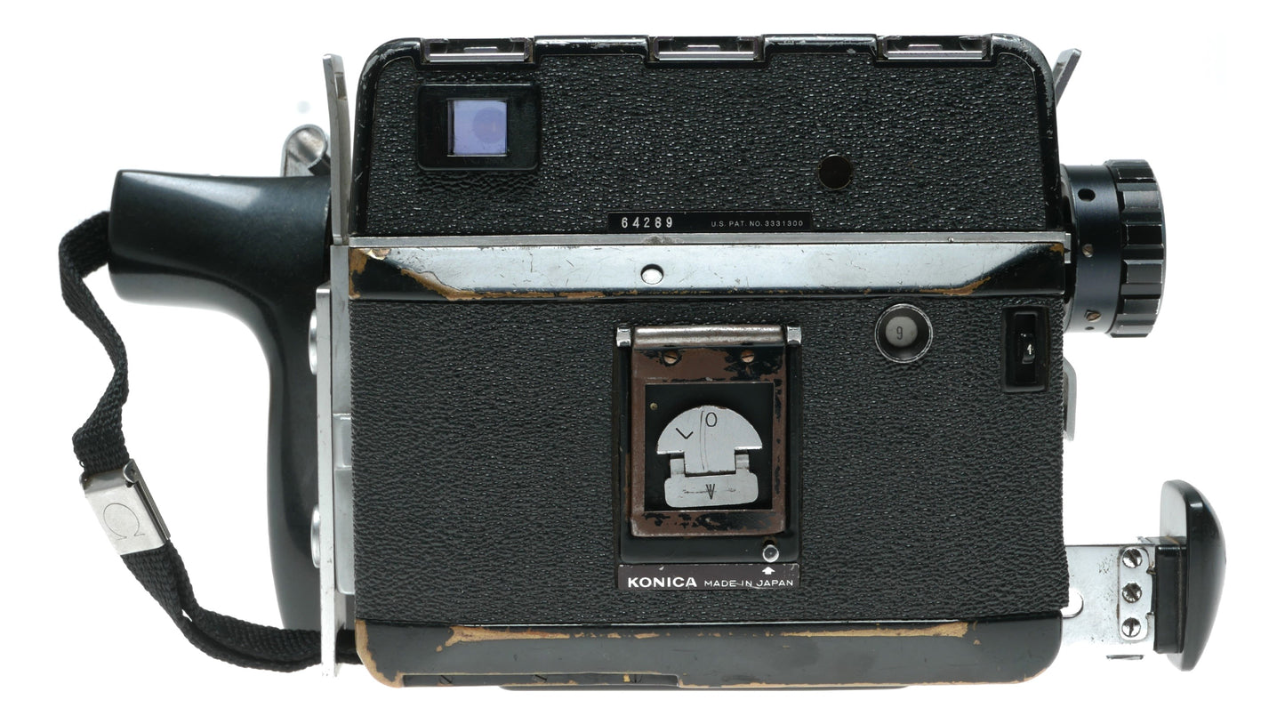Konica Rapid Omega 200 Vintage Film Camera with Super Omegatron 58mm f/3.5 Lens - View 5