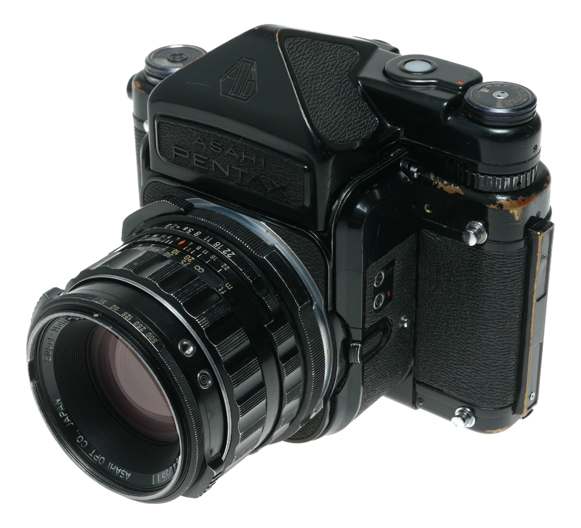 Pentax 6x7 AL Vintage Medium Format Film Camera with Super Multi-Coated Takumar 90mm f/2.8 Lens - View 2