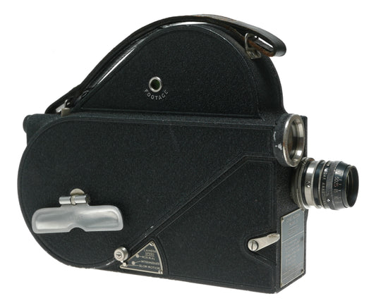 Eastman Kodak Cine-Kodak Model E Vintage 16mm Movie Camera with Kodak Anastigmat f/1.9 25mm Lens