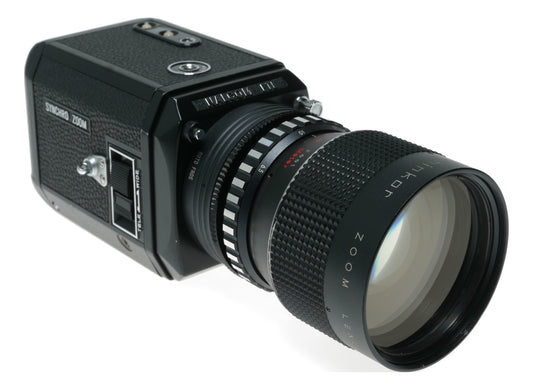 Nalcom FTL Synchro Zoom Vintage Film Camera with 140mm Lens, Made in Japan - View 5