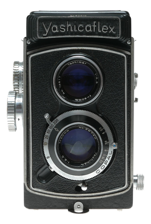 Yashica Yashicamatflex Vintage TLR Camera with Yashimar 80mm f/3.5 Lens - View 2