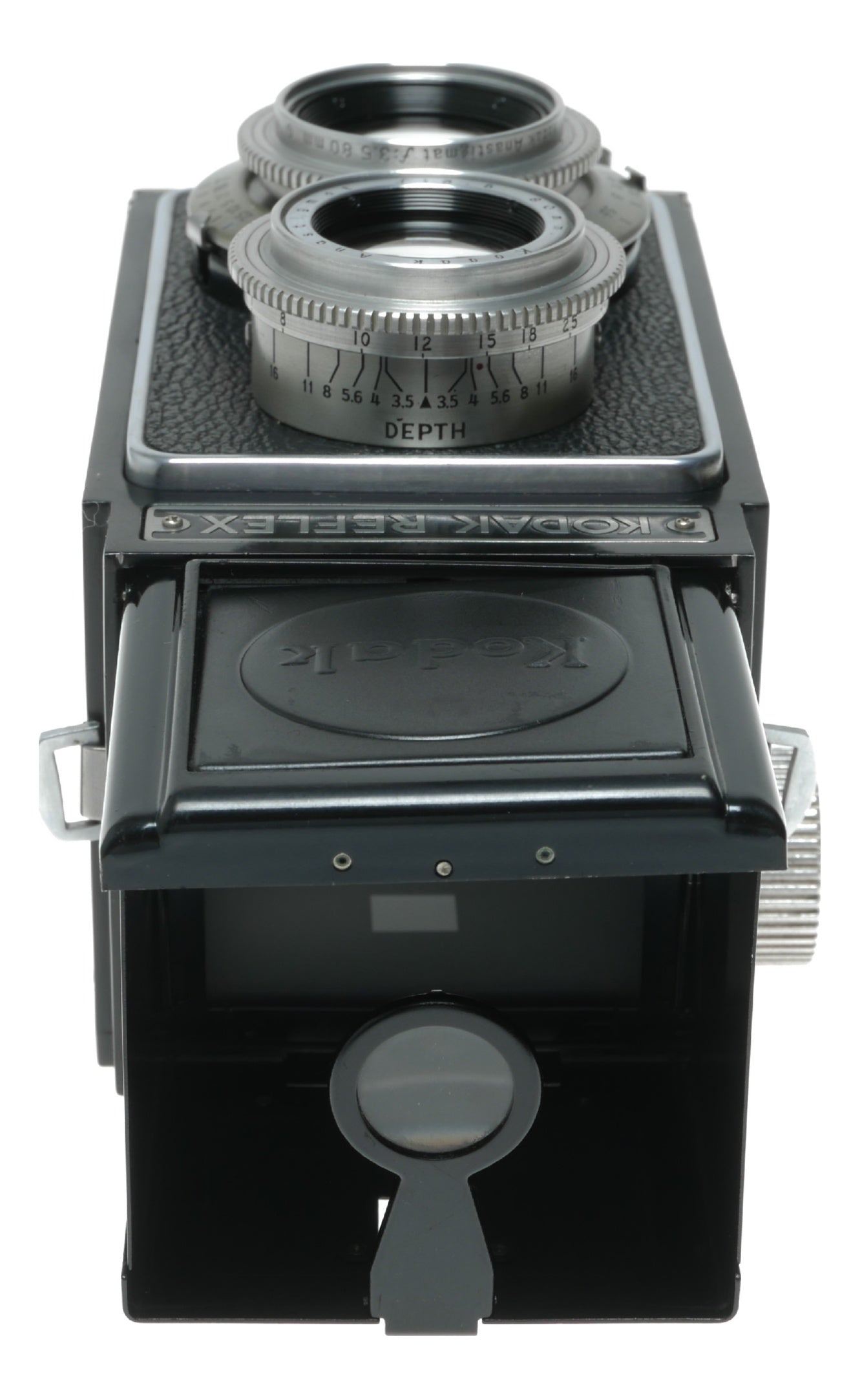 Kodak Reflex Vintage TLR Camera with 80mm f/3.5 Anastigmat Lens and Flash Kodamatic Shutter - View 4