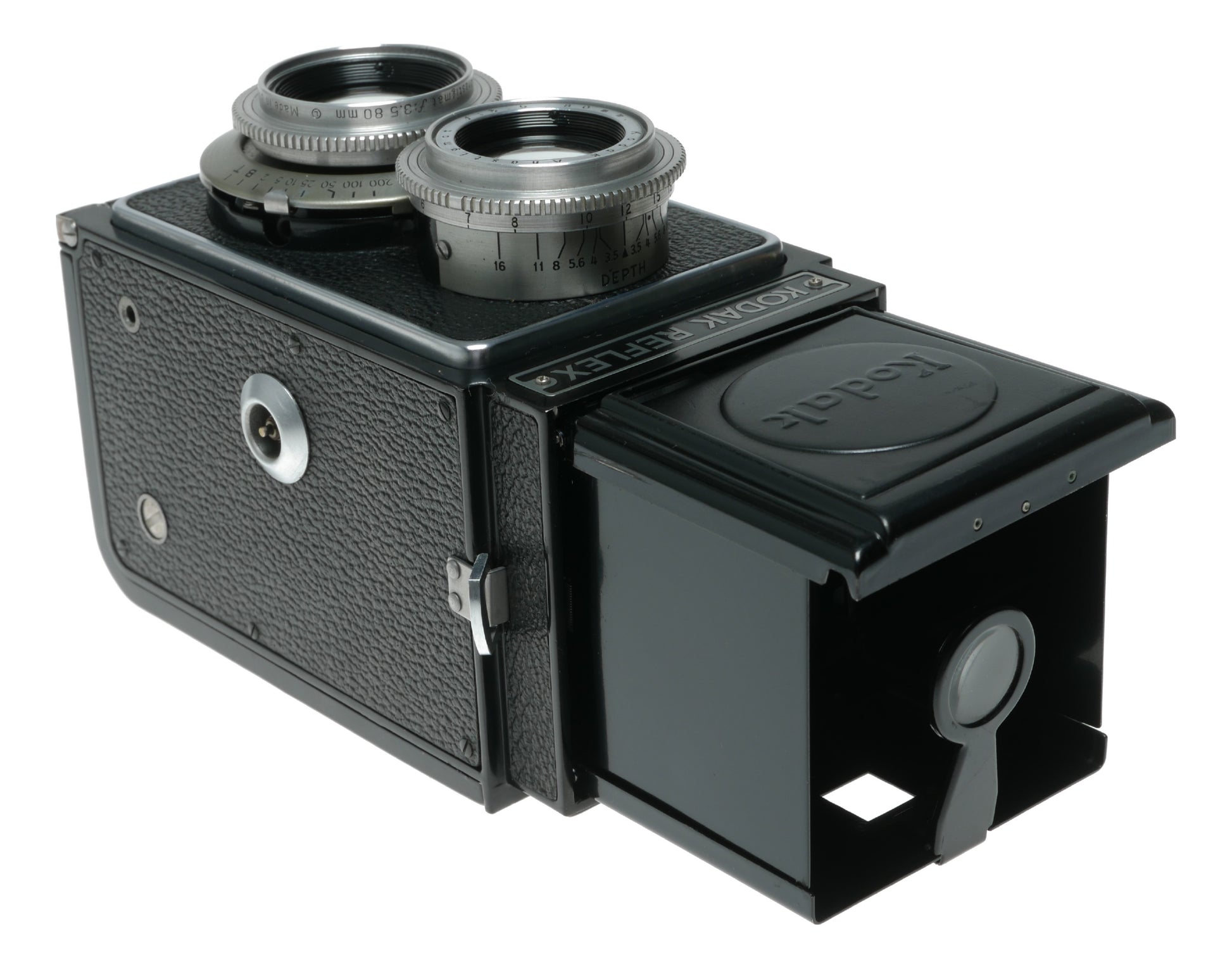 Kodak Reflex Vintage TLR Camera with 80mm f/3.5 Anastigmat Lens and Flash Kodamatic Shutter - View 5