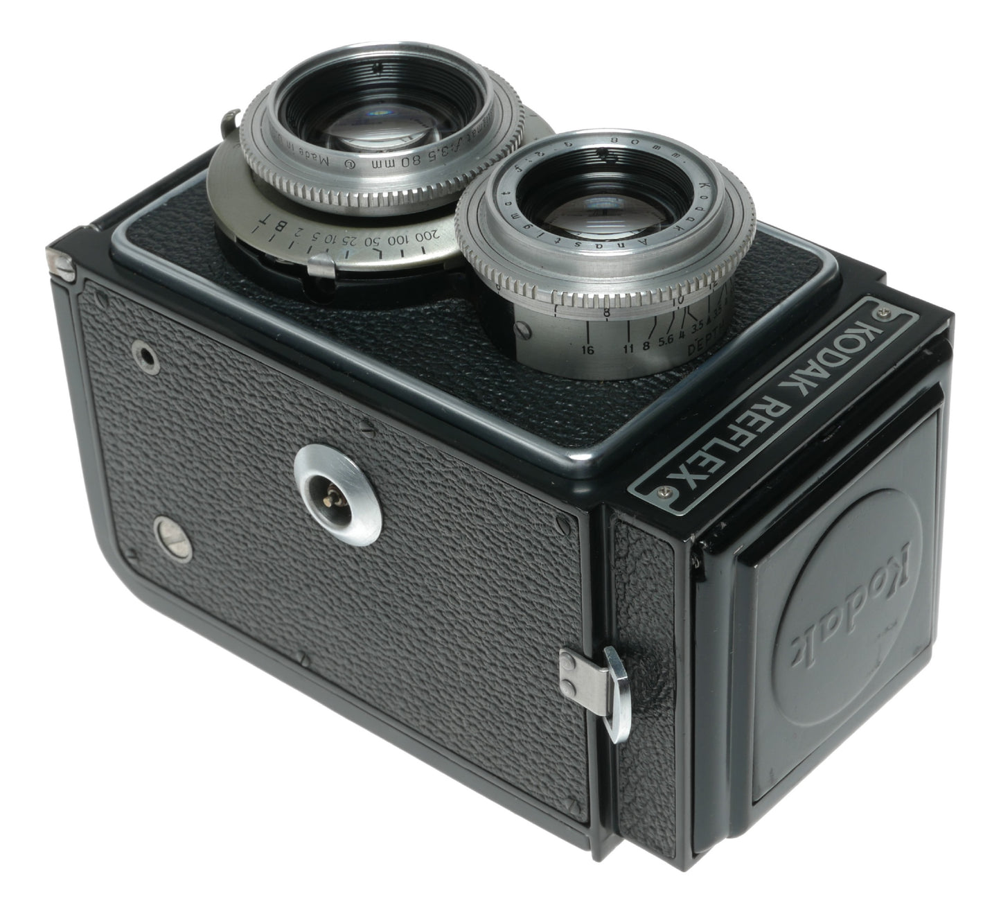 Kodak Reflex Vintage TLR Camera with 80mm f/3.5 Anastigmat Lens and Flash Kodamatic Shutter - View 8
