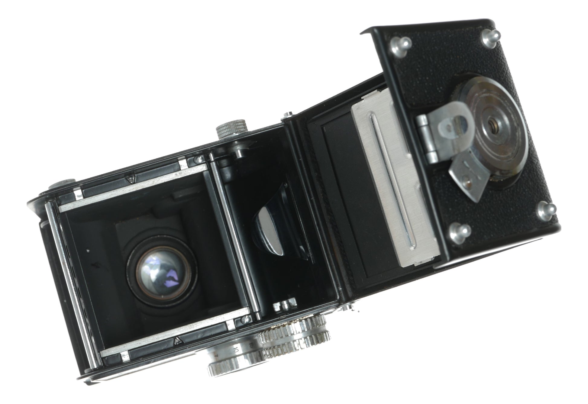 Yashica Yashicamatflex Vintage TLR Camera with Yashimar 80mm f/3.5 Lens - View 8