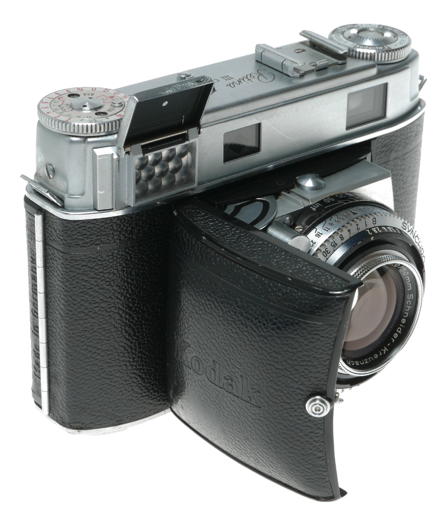 Kodak Retina IIIc Vintage Rangefinder Camera with Schneider-Kreuznach Xenon C 50mm f/2.0 Lens - View 4