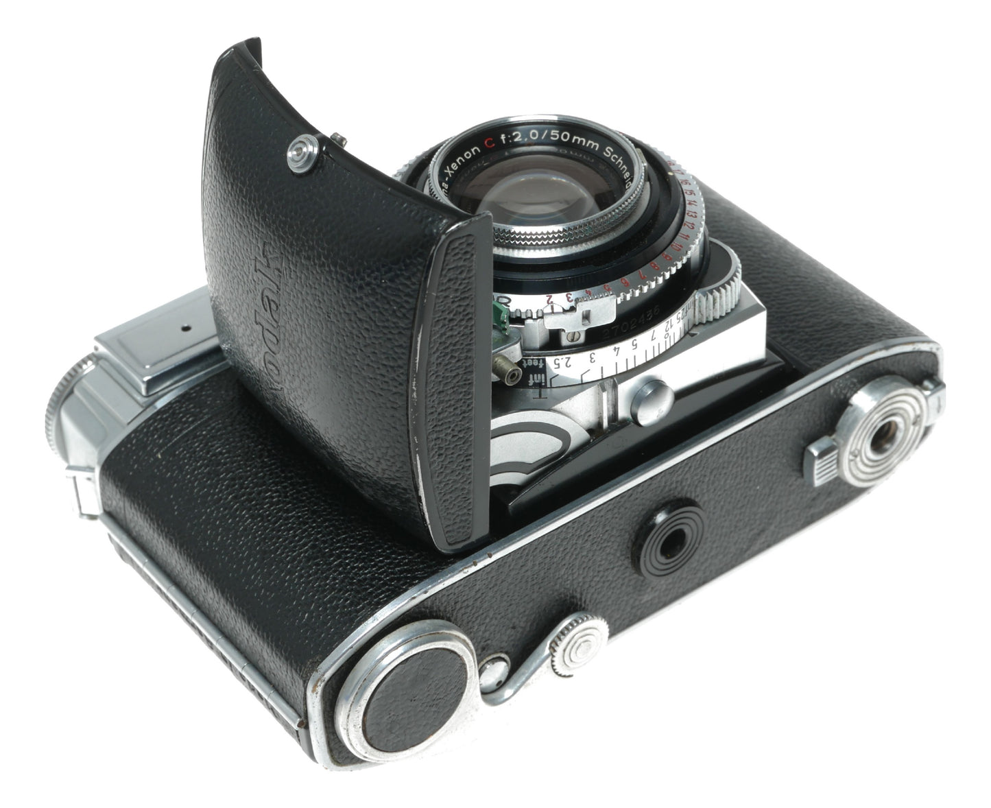 Kodak Retina IIIc Vintage Rangefinder Camera with Schneider-Kreuznach Xenon C 50mm f/2.0 Lens - View 8