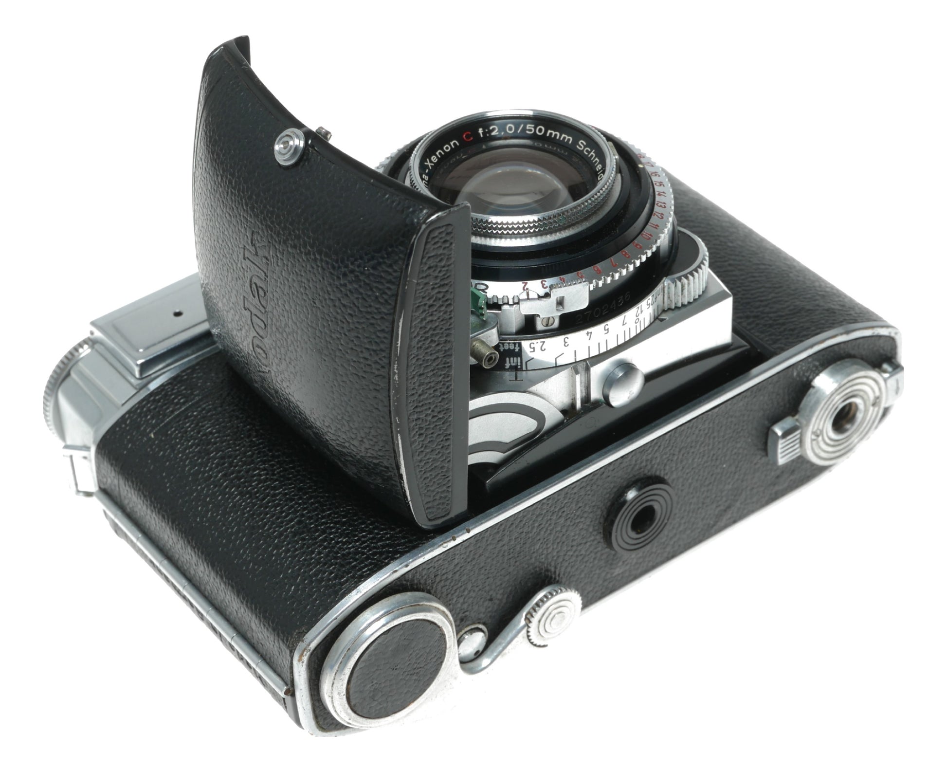 Kodak Retina IIIc Vintage Rangefinder Camera with Schneider-Kreuznach Xenon C 50mm f/2.0 Lens - View 8