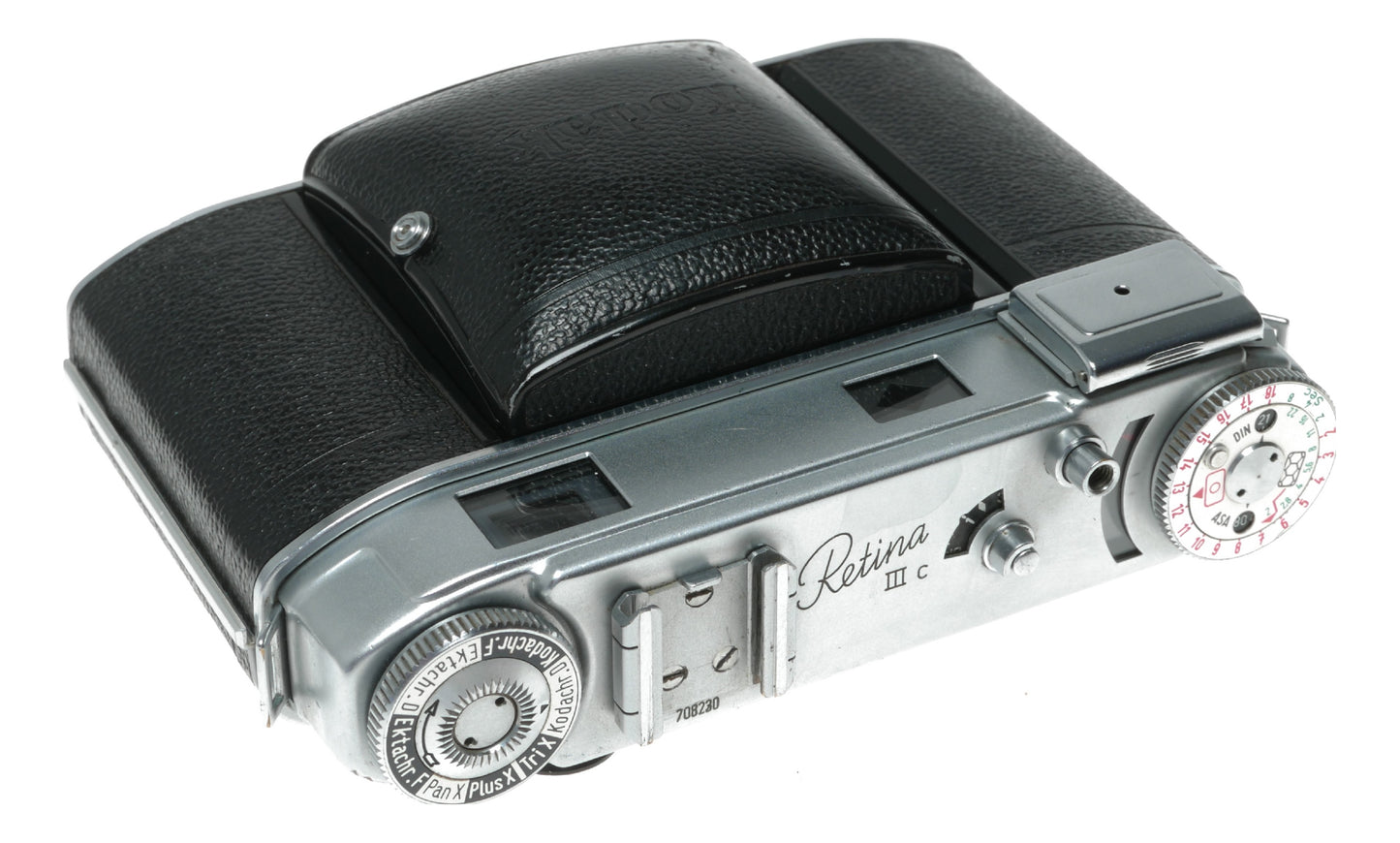 Kodak Retina IIIc Vintage Rangefinder Camera with Schneider-Kreuznach Xenon C 50mm f/2.0 Lens - View 12
