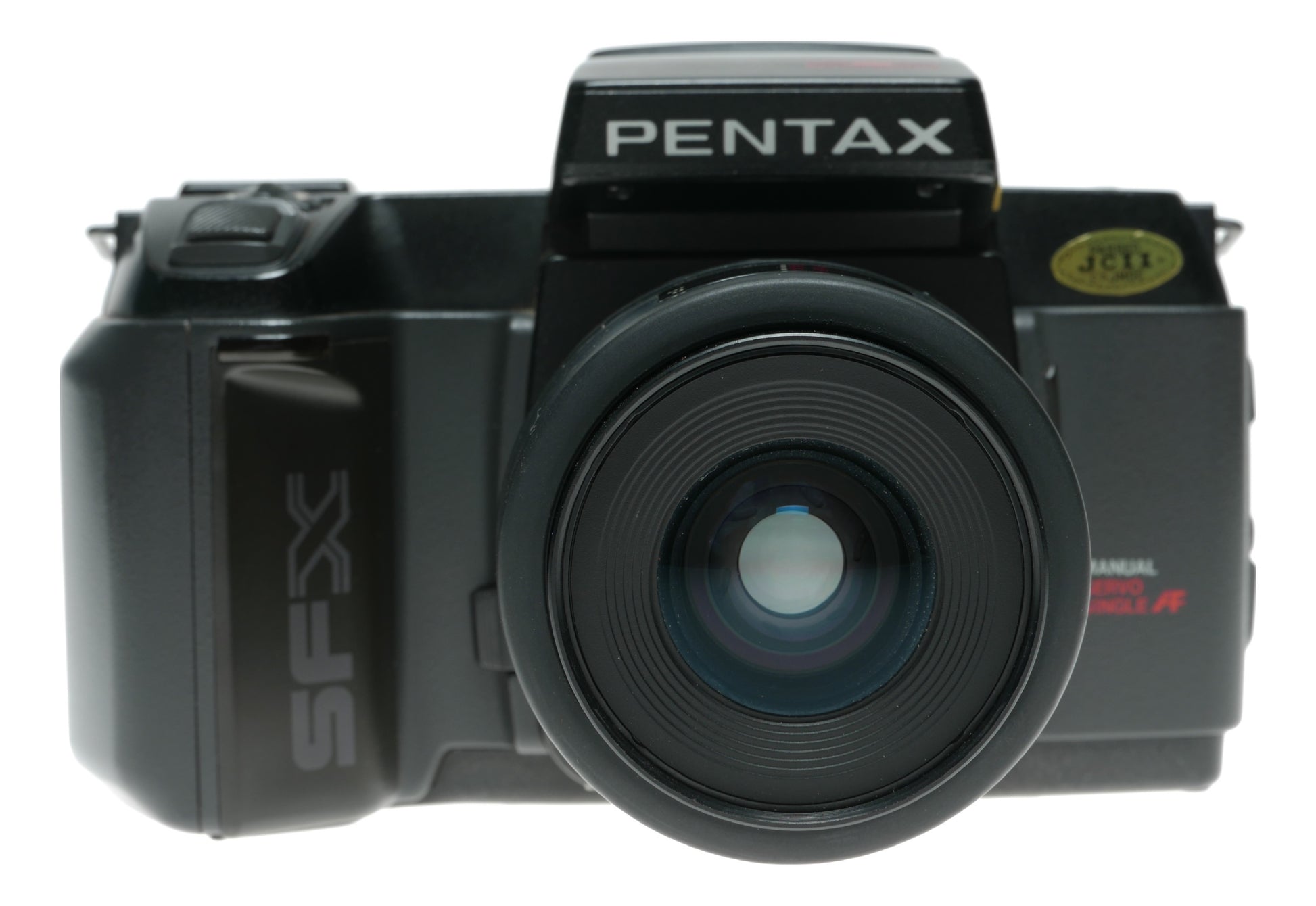Pentax SFX Vintage SLR Camera with 35-80mm Zoom Lens and Data Back F6