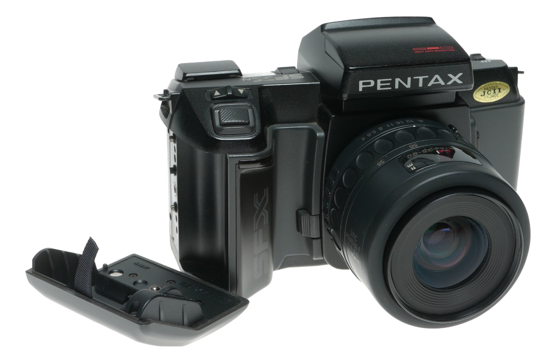 Pentax SFX Vintage SLR Camera with 35-80mm Zoom Lens and Data Back F6 - View 7