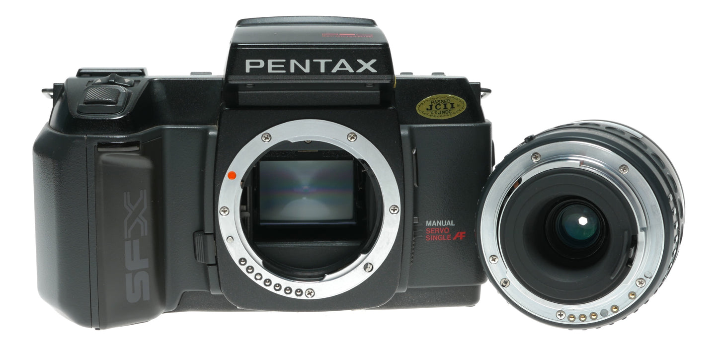 Pentax SFX Vintage SLR Camera with 35-80mm Zoom Lens and Data Back F6 - View 10