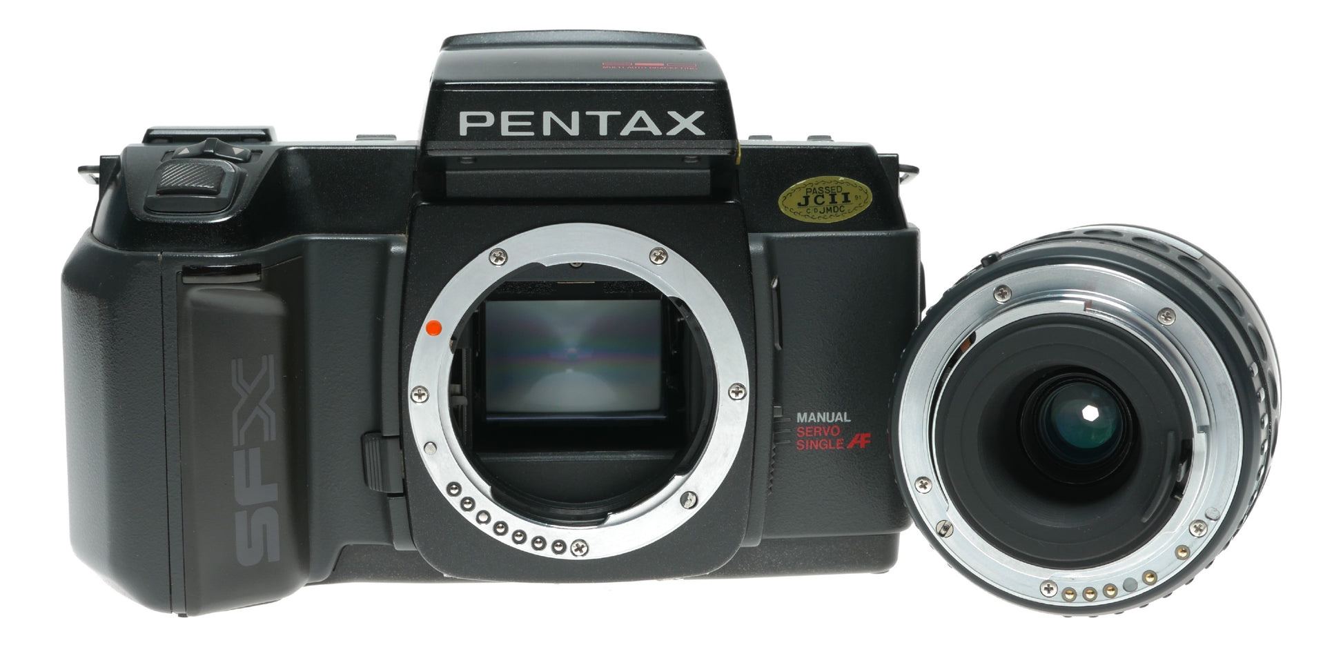 Pentax SFX Vintage SLR Camera with 35-80mm Zoom Lens and Data Back F6 - View 10