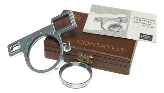 Zeiss Ikon Contatest Vintage Close-Up Attachment for Contax Camera with Proxor f=1m Lens - View 3