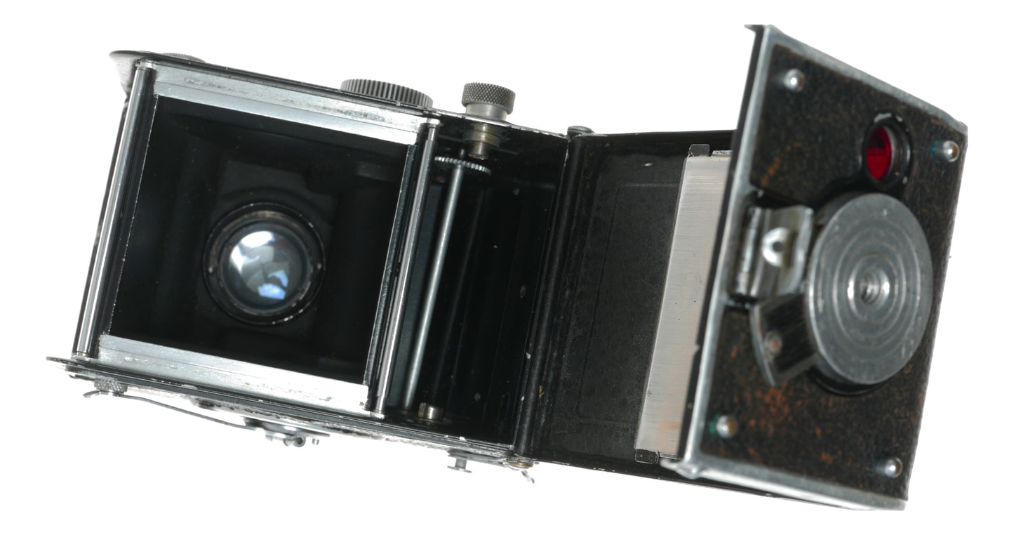 Rollei Rolleiflex Vintage TLR Camera with Carl Zeiss Tessar 75mm f/3.5 Lens and Compur-Rapid Shutter - View 9