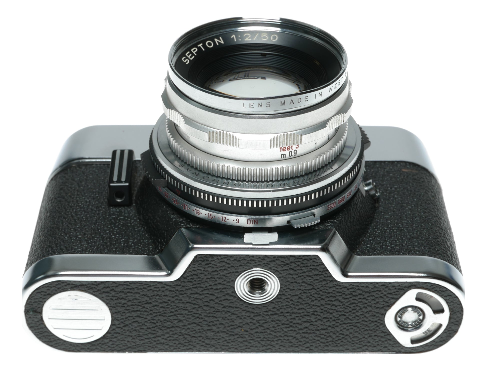 Voigtlander Ultramatic CS Vintage Film Camera with Septon 1:2/50 Lens, Made in West Germany - View 6
