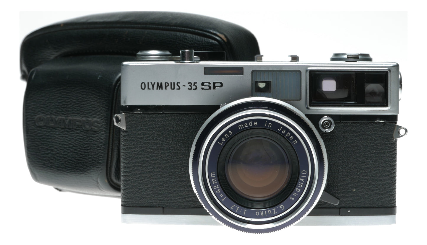 Olympus 35 SP Rangefinder Film Camera with G.Zuiko 42mm f/1.7 Lens