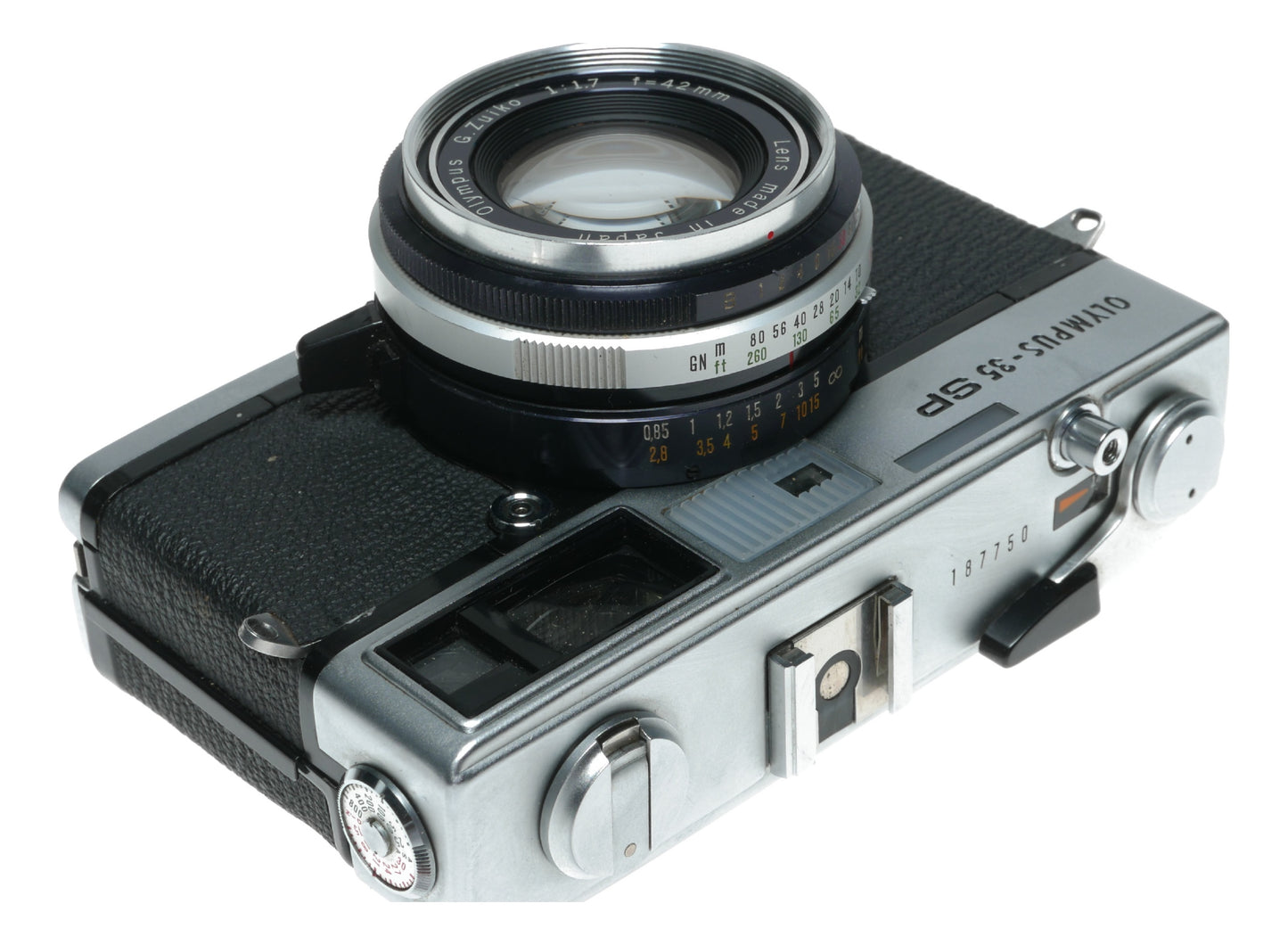 Olympus 35 SP Rangefinder Film Camera with G.Zuiko 42mm f/1.7 Lens - View 3