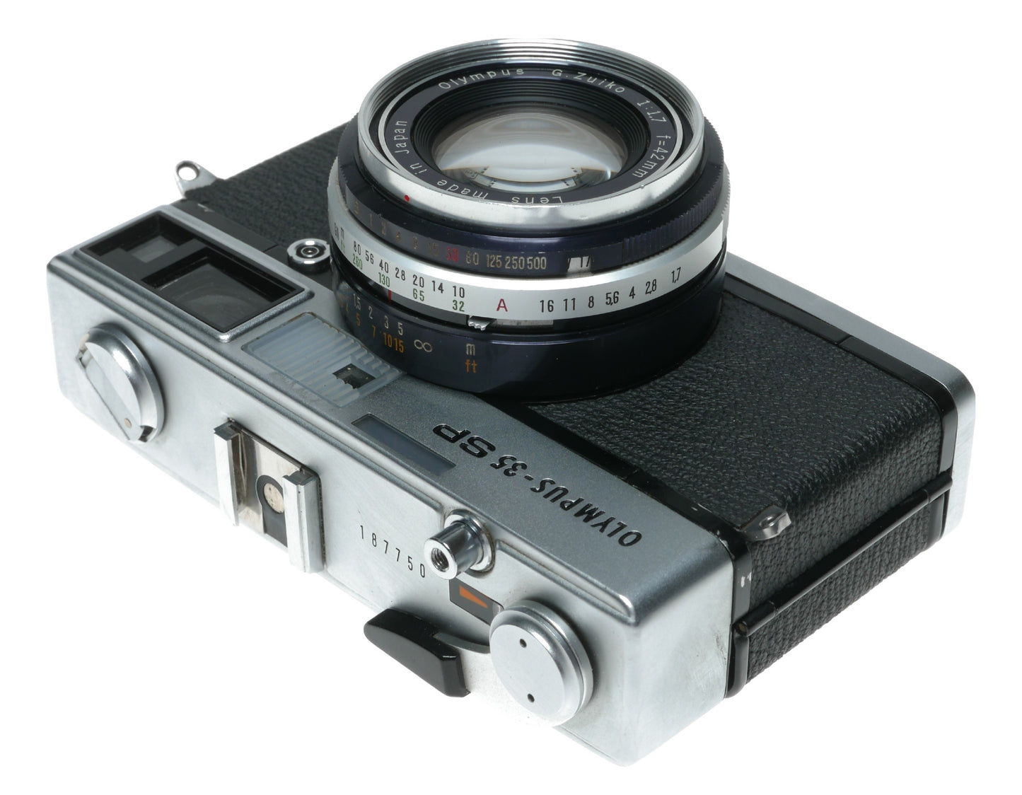 Olympus 35 SP Rangefinder Film Camera with G.Zuiko 42mm f/1.7 Lens - View 5
