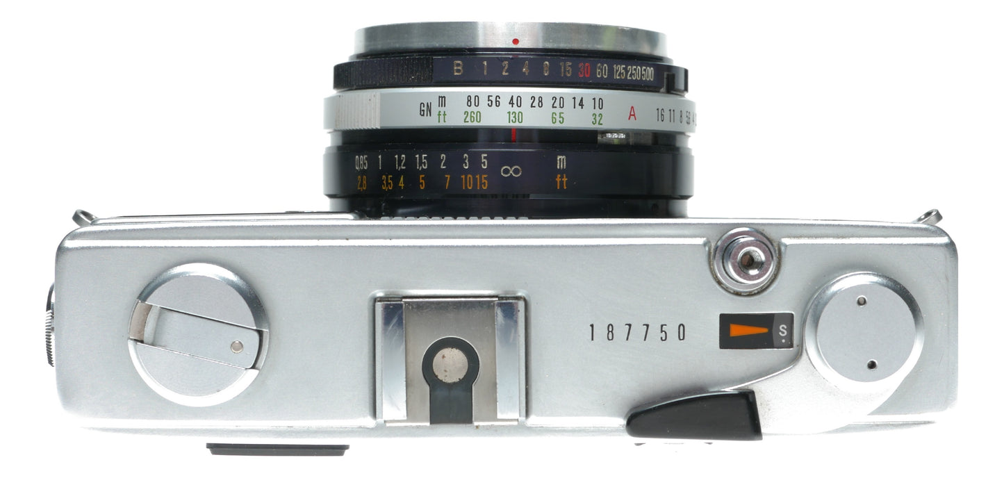 Olympus 35 SP Rangefinder Film Camera with G.Zuiko 42mm f/1.7 Lens - View 8