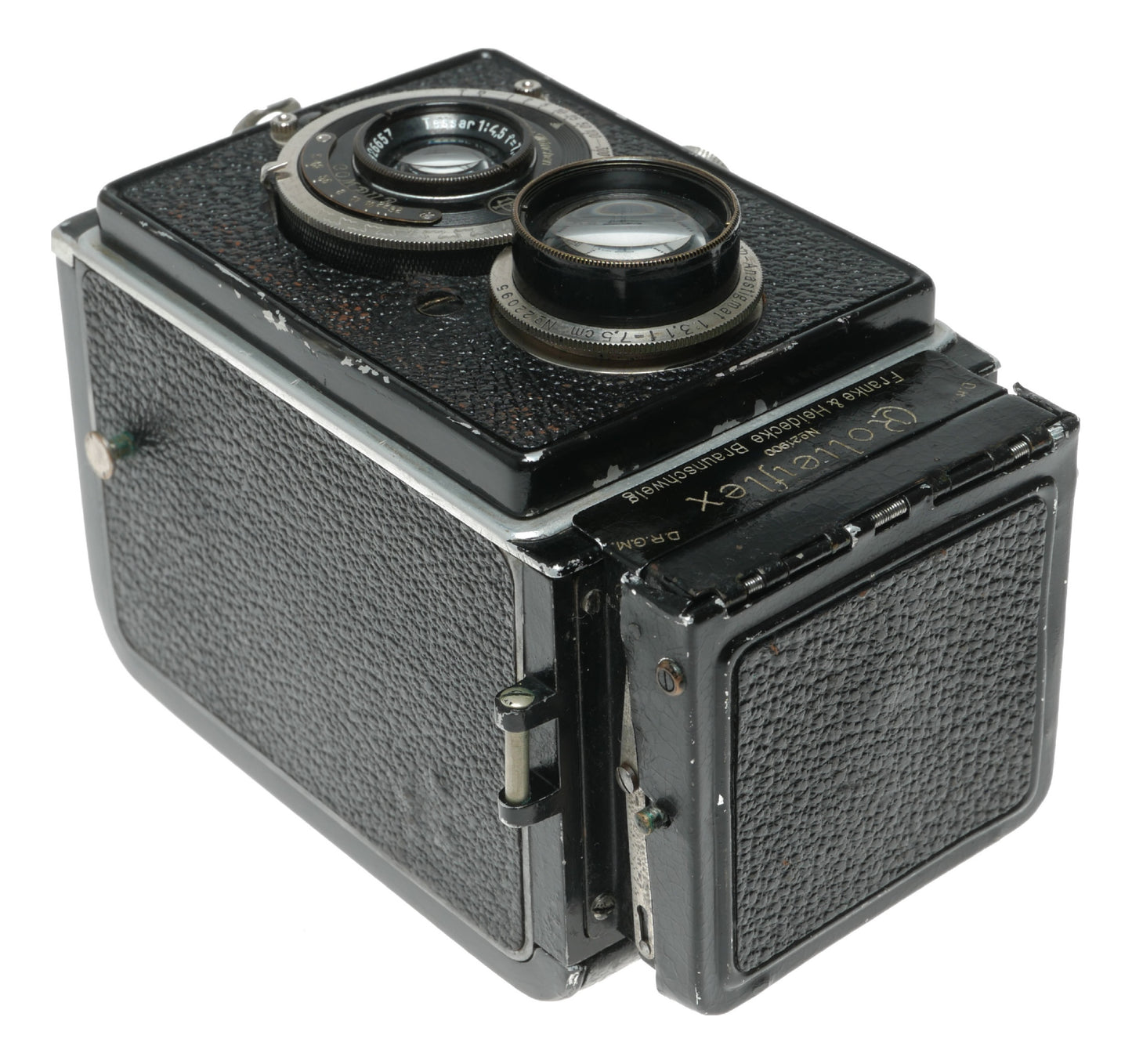 Rolleiflex Nr.21900 Vintage TLR Camera with Carl Zeiss Tessar 75mm f/3.5 Lens - View 3