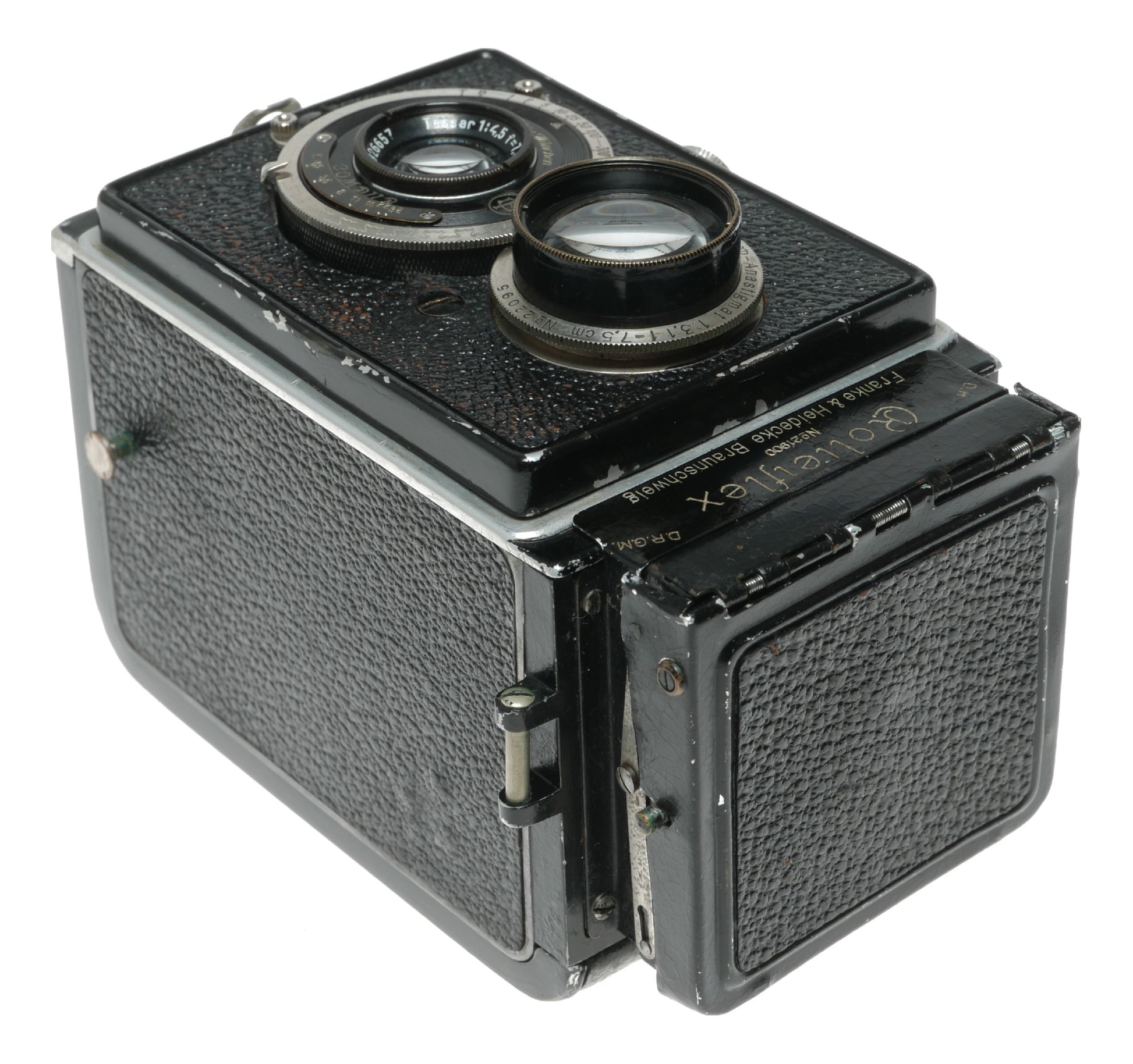 Rolleiflex Nr.21900 Vintage TLR Camera with Carl Zeiss Tessar 75mm f/3.5 Lens - View 3