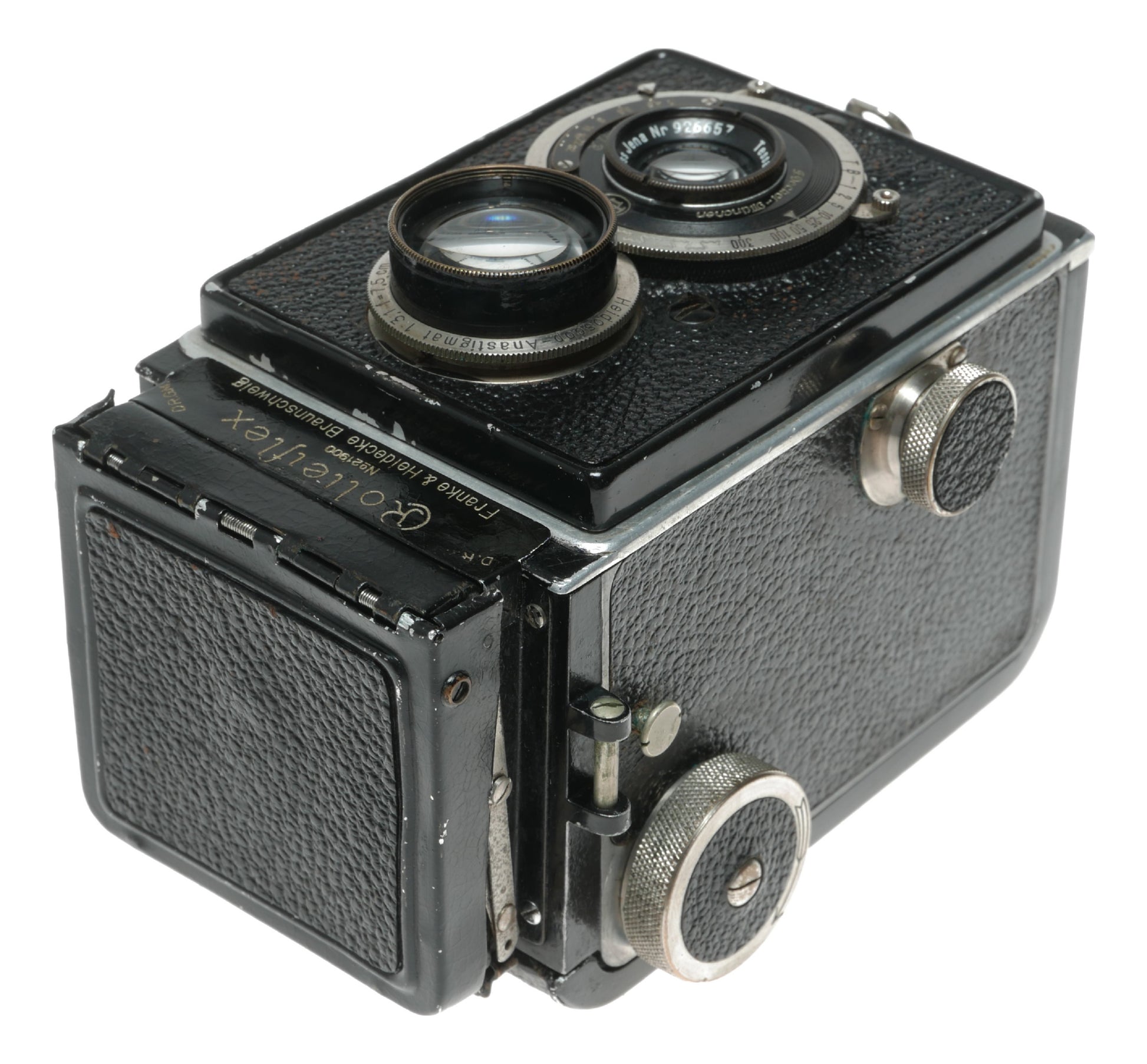 Rolleiflex Nr.21900 Vintage TLR Camera with Carl Zeiss Tessar 75mm f/3.5 Lens - View 5
