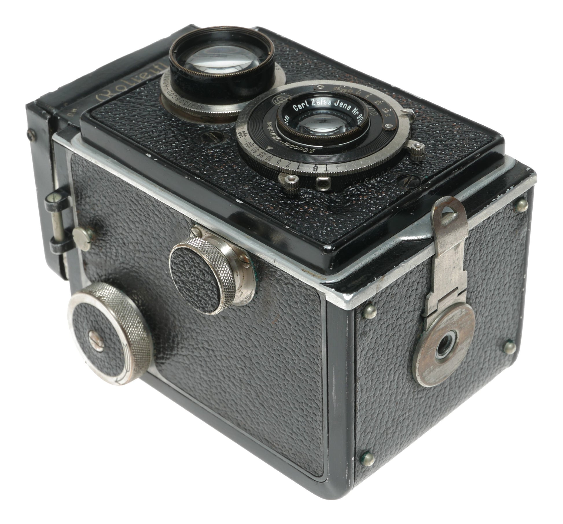 Rolleiflex Nr.21900 Vintage TLR Camera with Carl Zeiss Tessar 75mm f/3.5 Lens - View 6