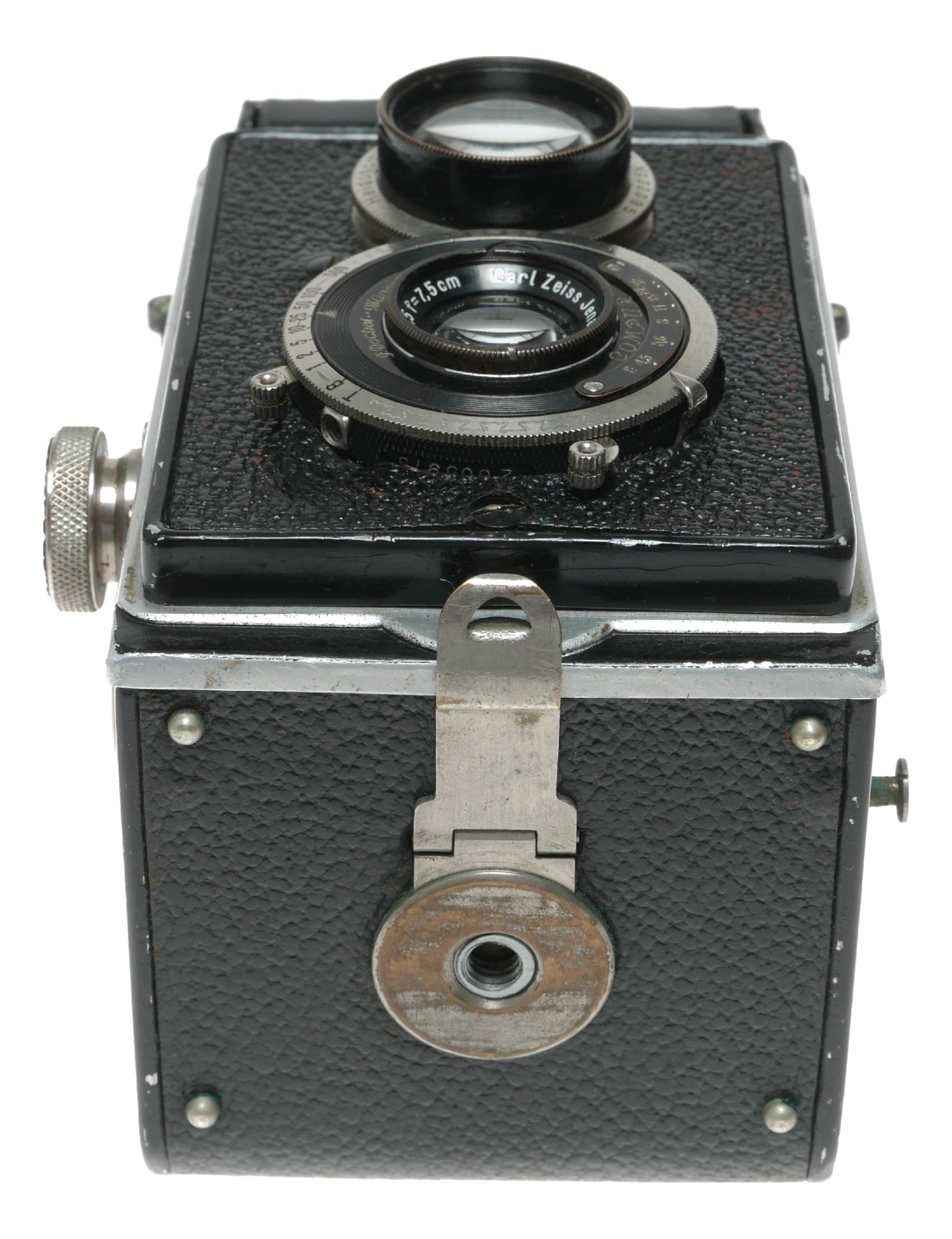 Rolleiflex Nr.21900 Vintage TLR Camera with Carl Zeiss Tessar 75mm f/3.5 Lens - View 8