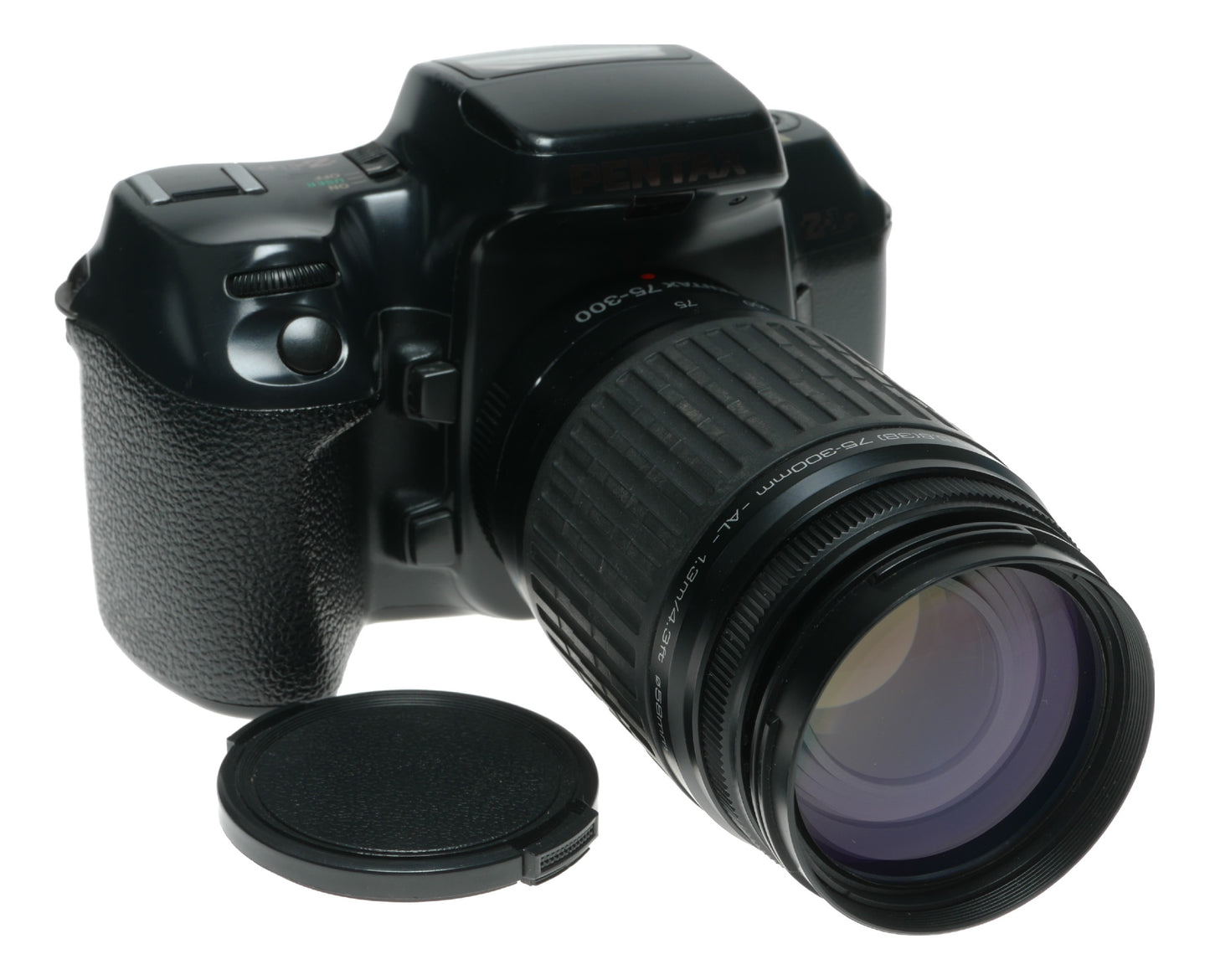Pentax Z-1p Vintage SLR Camera with SMC Pentax-FA 75-300mm f/4.5-5.6 AL Lens