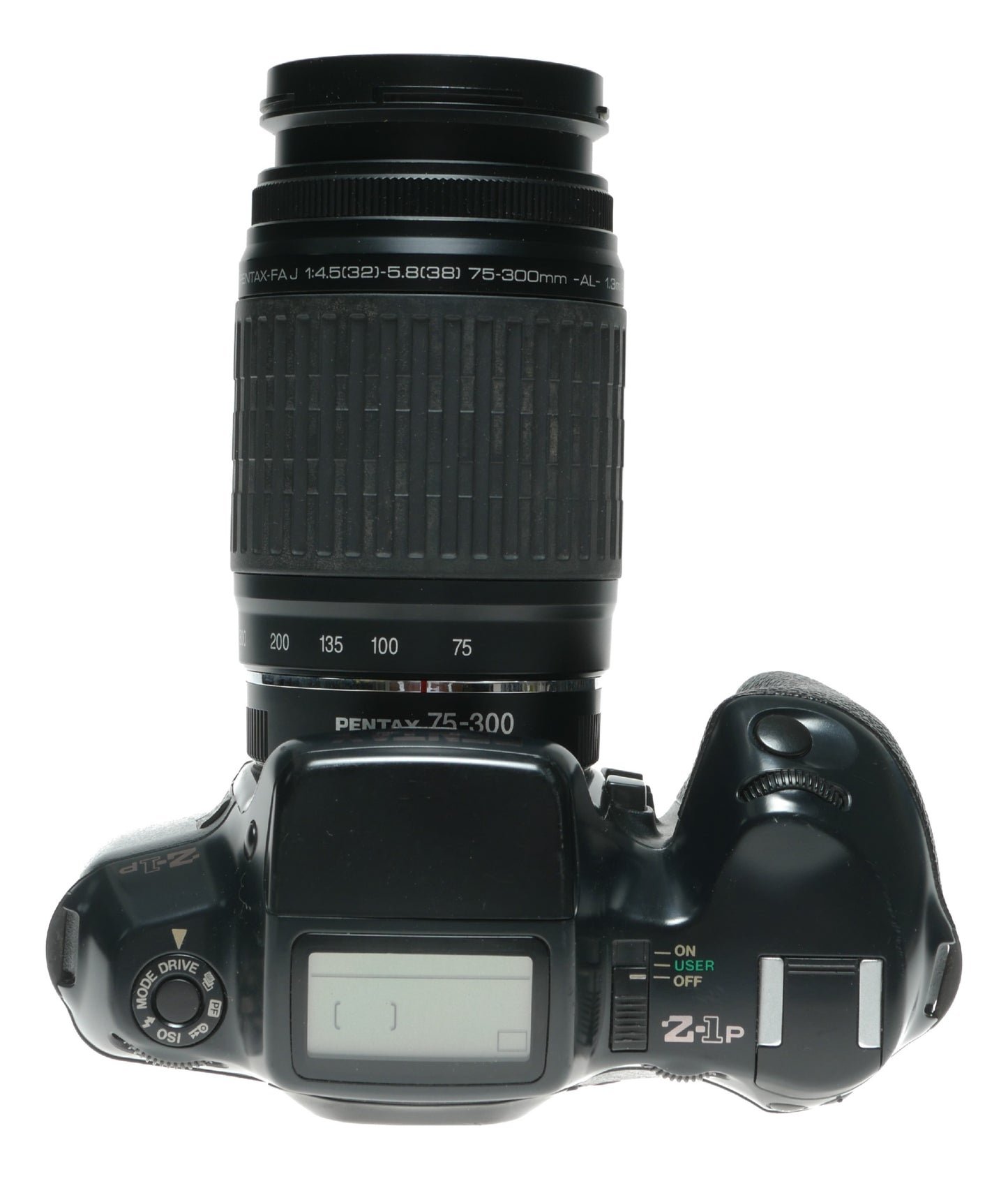 Pentax Z-1p Vintage SLR Camera with SMC Pentax-FA 75-300mm f/4.5-5.6 AL Lens - View 6