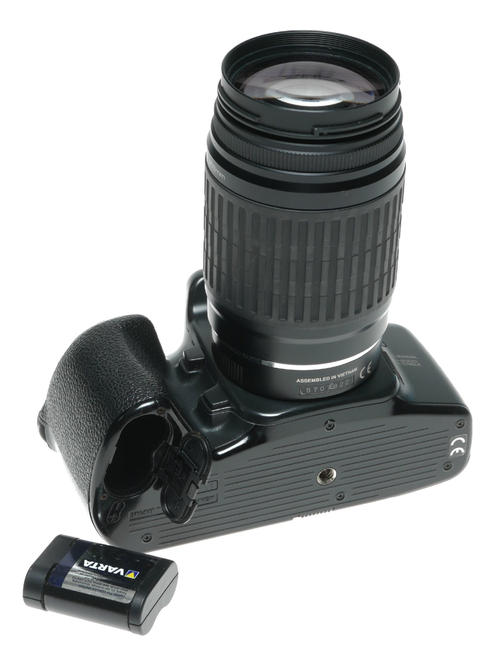 Pentax Z-1p Vintage SLR Camera with SMC Pentax-FA 75-300mm f/4.5-5.6 AL Lens - View 8