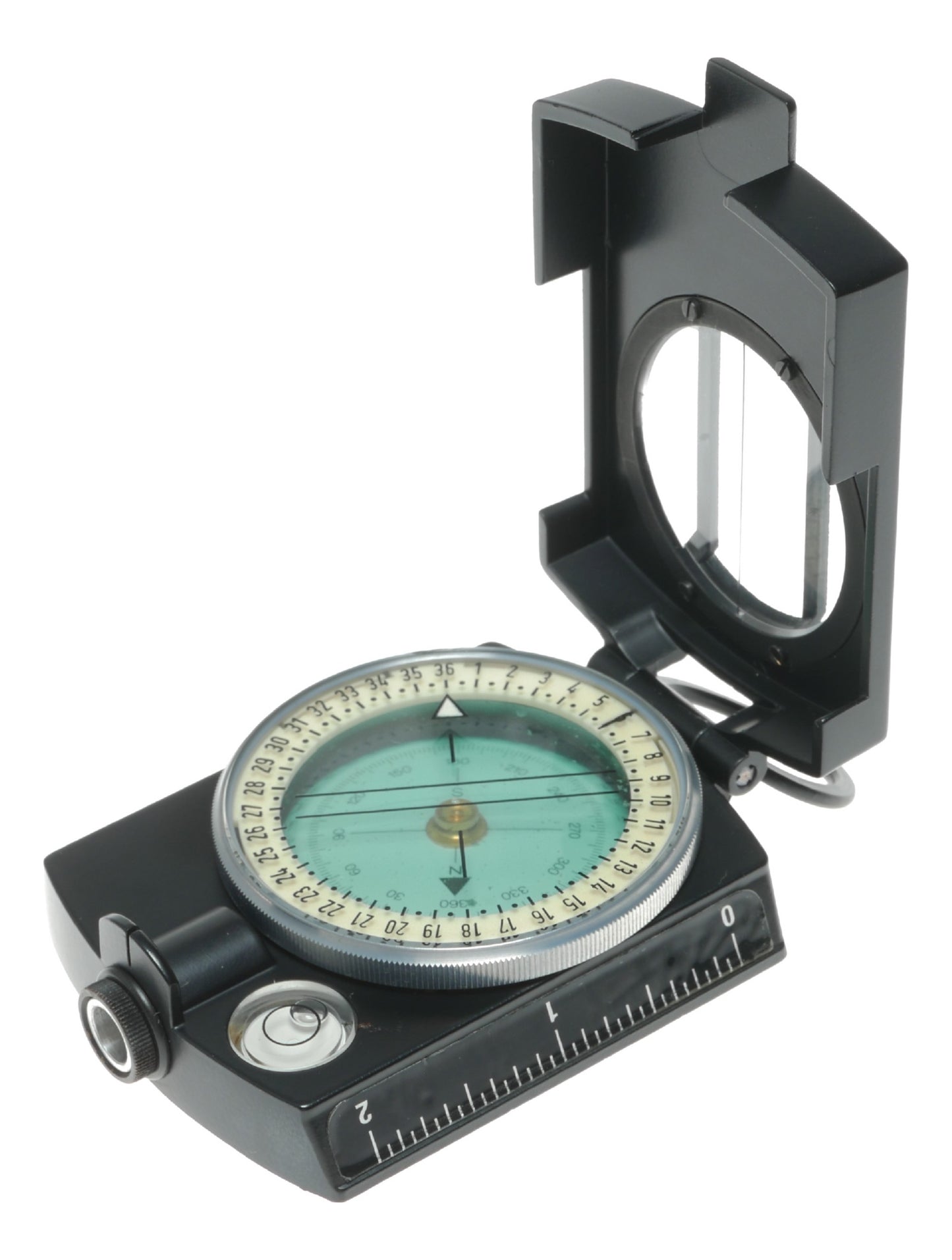 Eschenbach Prismatic Compass Lineatik Kompas with 360-Degree Scale, Model 6609, Made in Germany - View 3