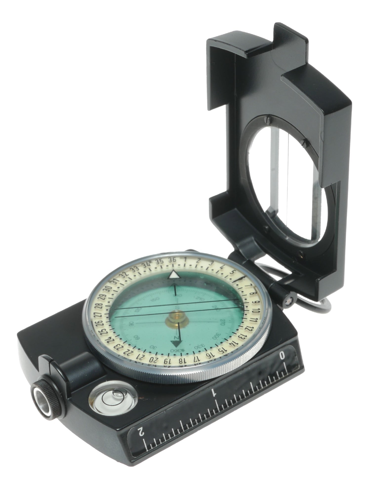 Eschenbach Prismatic Compass Lineatik Kompas with 360-Degree Scale, Model 6609, Made in Germany - View 3