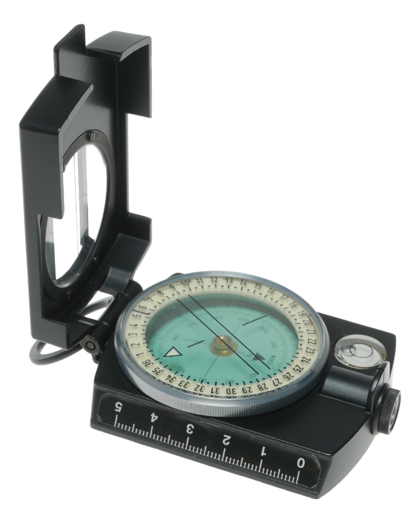 Eschenbach Prismatic Compass Lineatik Kompas with 360-Degree Scale, Model 6609, Made in Germany - View 4