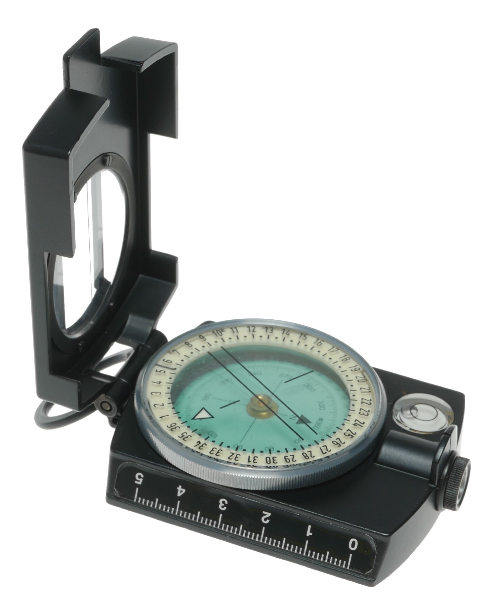 Eschenbach Prismatic Compass Lineatik Kompas with 360-Degree Scale, Model 6609, Made in Germany - View 4