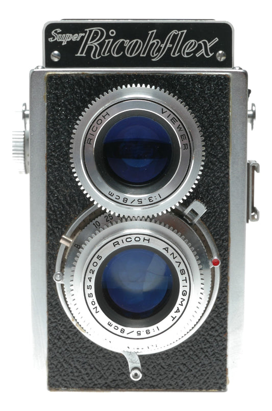 Ricoh Super Ricohflex Vintage TLR Camera with 8cm f/3.5 Anastigmat Lens - View 2