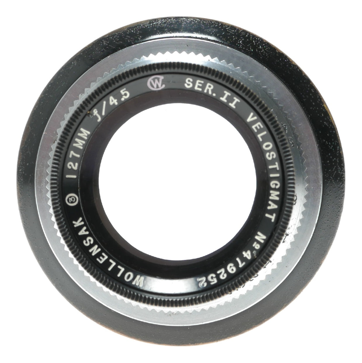 Wollensak Velostigmat Series II 127mm f/4.5 Vintage Camera Lens - View 2