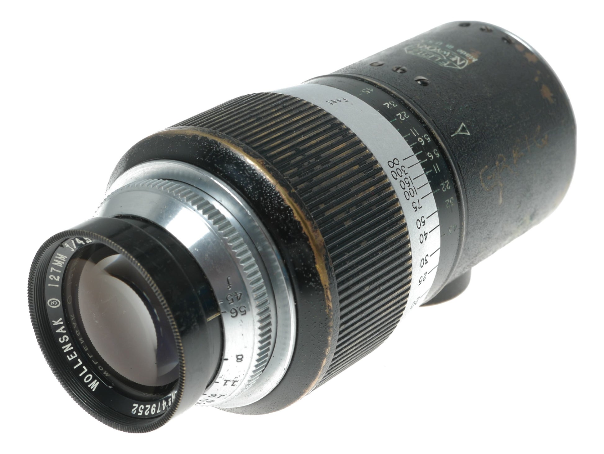 Wollensak Velostigmat Series II 127mm f/4.5 Vintage Camera Lens - View 3