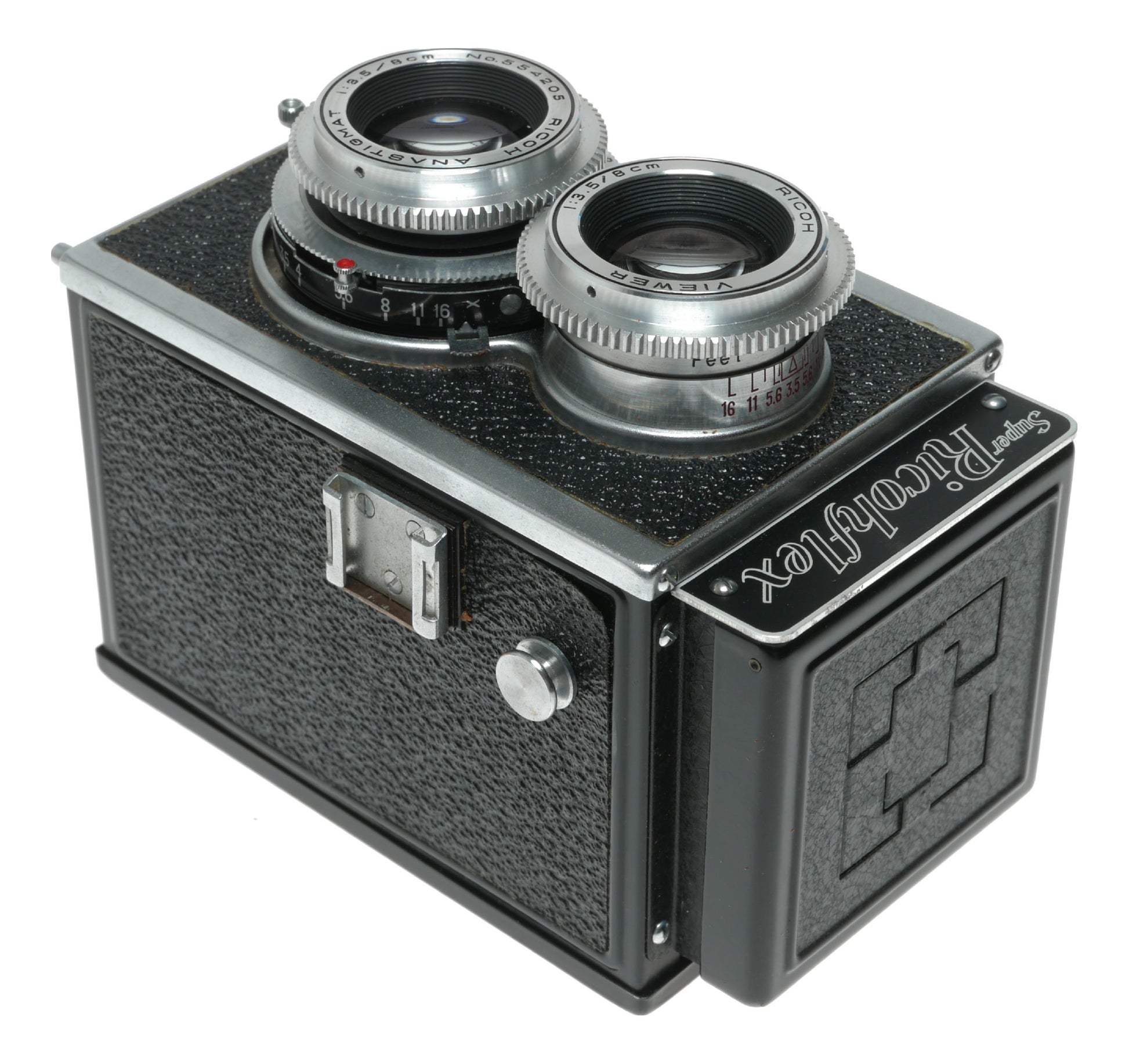 Ricoh Super Ricohflex Vintage TLR Camera with 8cm f/3.5 Anastigmat Lens - View 3