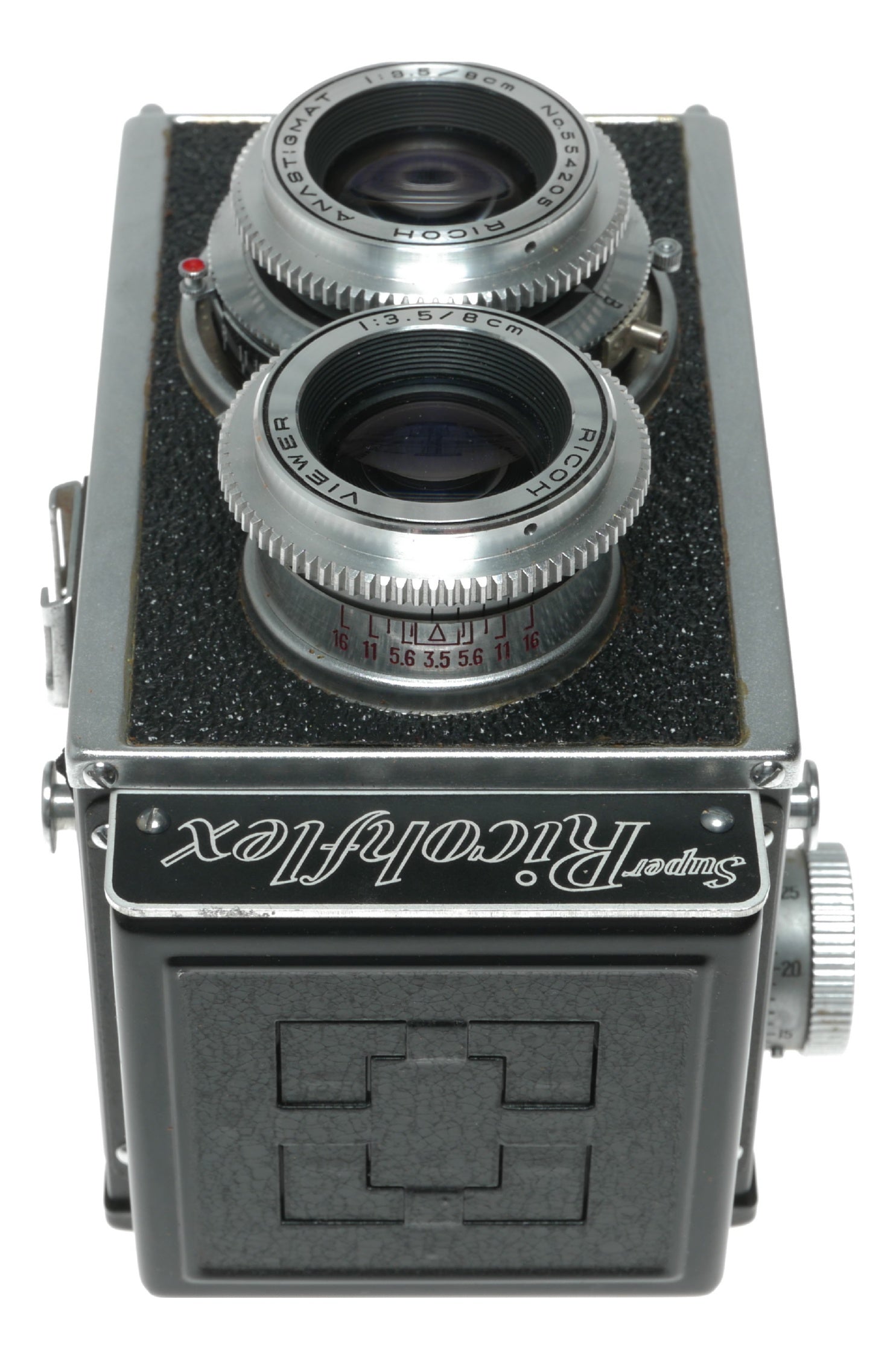 Ricoh Super Ricohflex Vintage TLR Camera with 8cm f/3.5 Anastigmat Lens - View 4
