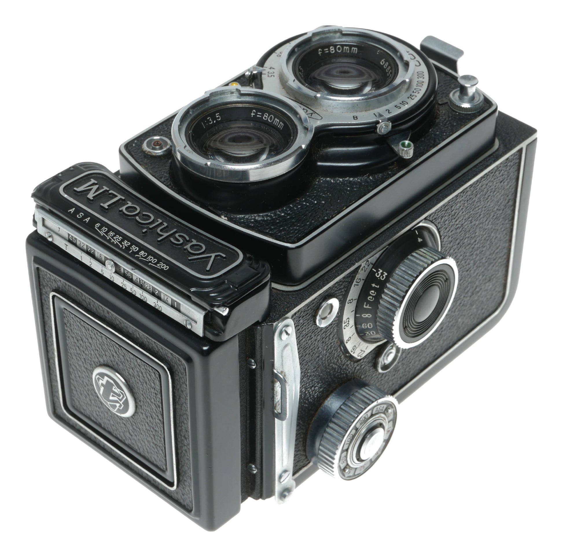 Yashica LM Vintage Film Camera with Yashinon 80mm f/3.5 Lens, Made in Japan - View 2