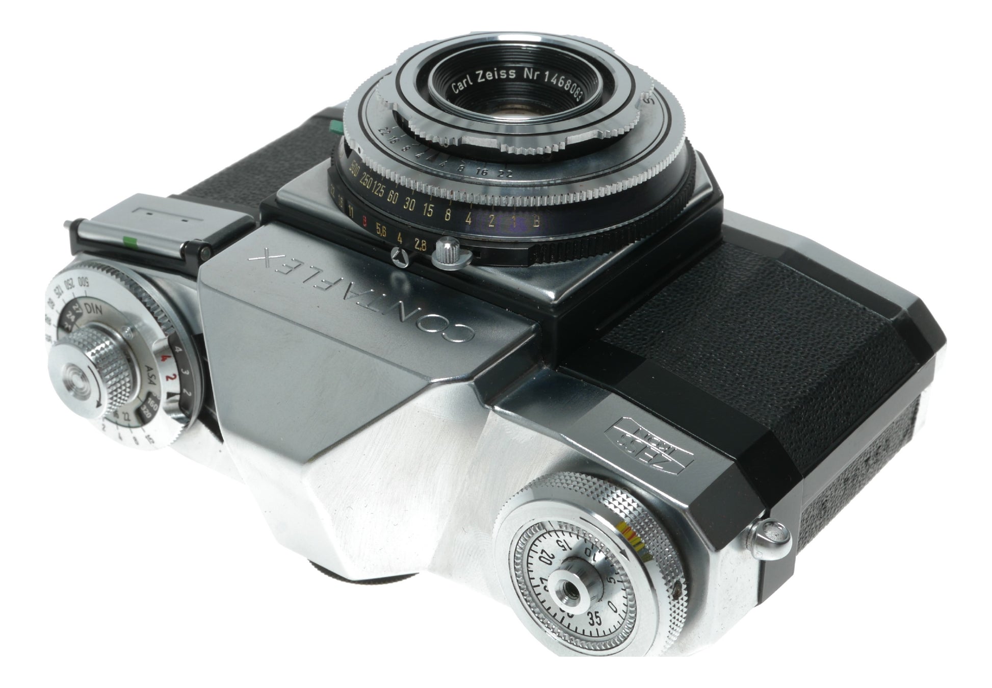 Contax Zeiss Ikon Tessar 45mm f/2.8 Vintage Rangefinder Camera - View 4