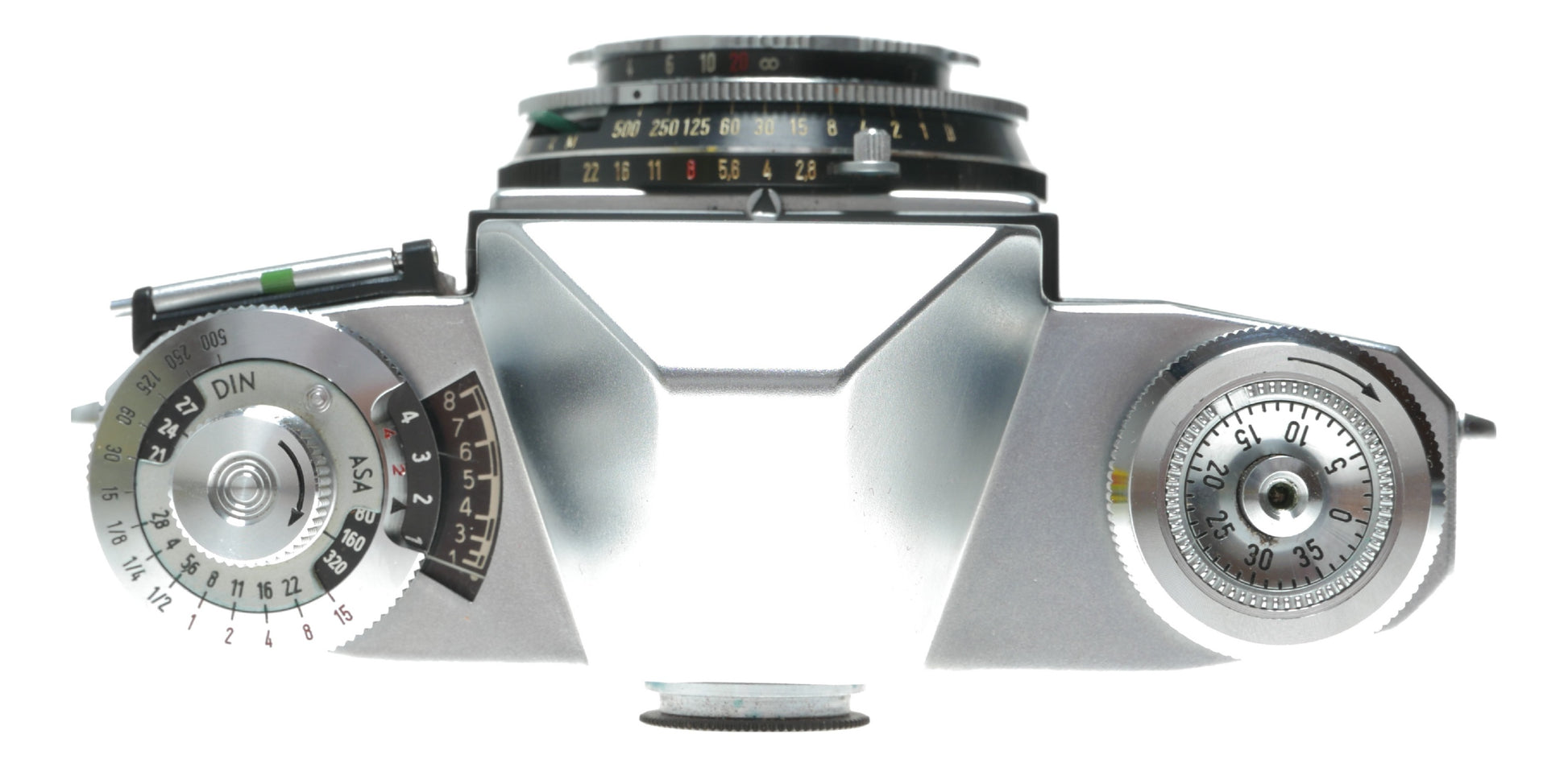 Contax Zeiss Ikon Tessar 45mm f/2.8 Vintage Rangefinder Camera - View 6