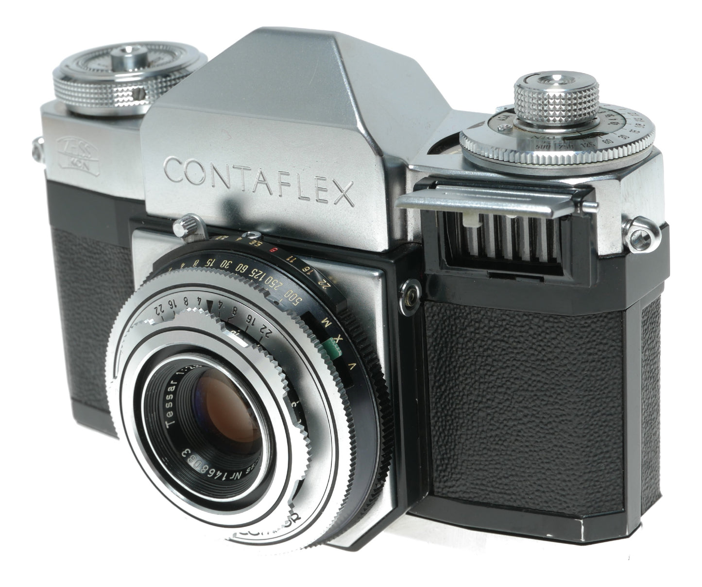 Contax Zeiss Ikon Tessar 45mm f/2.8 Vintage Rangefinder Camera - View 9