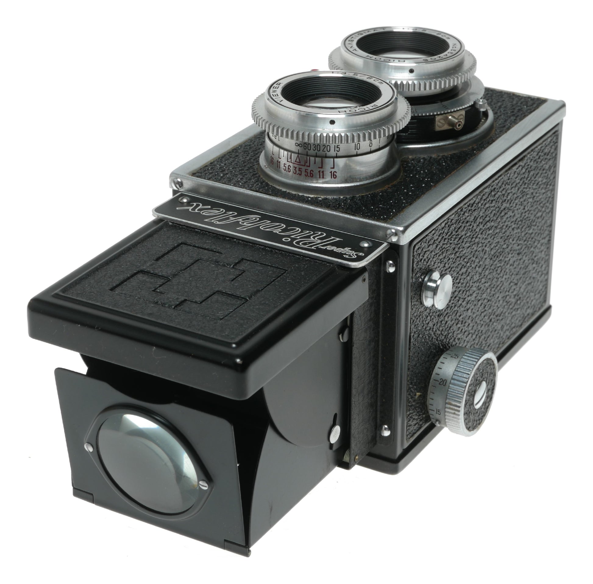 Ricoh Super Ricohflex Vintage TLR Camera with 8cm f/3.5 Anastigmat Lens - View 10