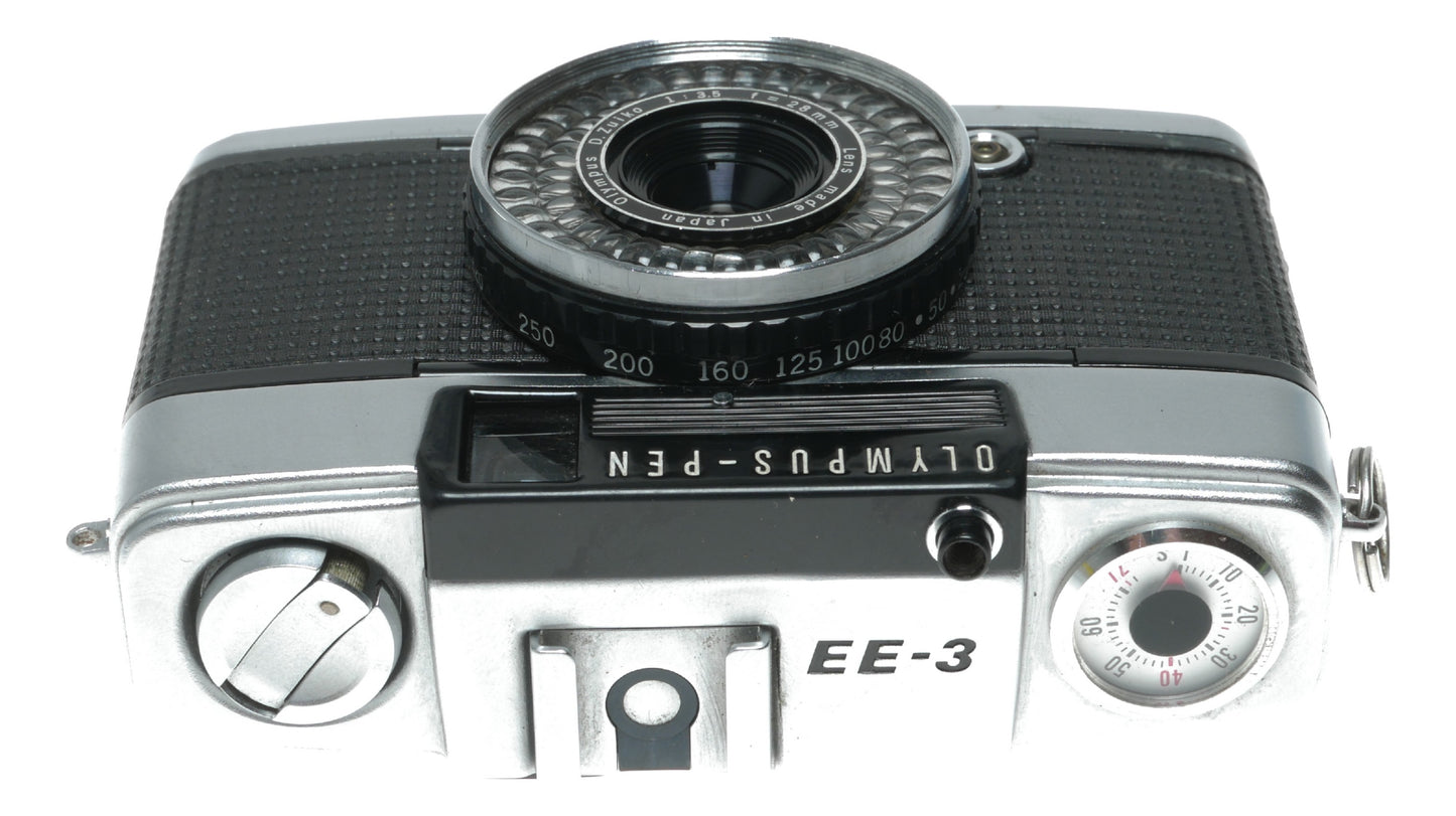 Olympus PEN EE-3 Vintage Half-Frame Film Camera with D.Zuiko 28mm f/2.8 Lens - View 4