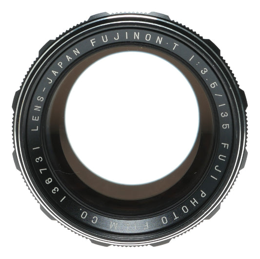 Fujica Fujinon 135mm f/3.5 Vintage Prime Lens from Japan for Film Cameras - View 2